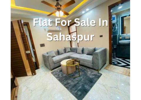 Sophisticated Flat For Sale In Sahaspur Accessibility Central
