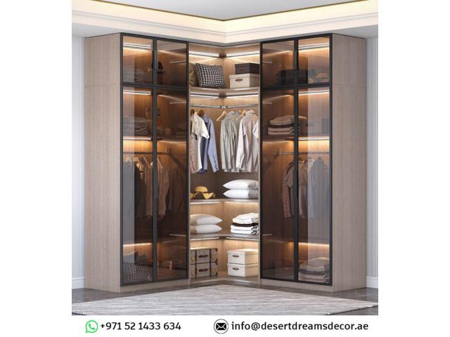 Walk-in Closets in Uae | Wardrobes | Modern Closets Design in Uae.