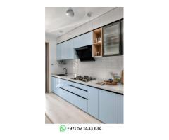 Fabrication and Fixing Kitchen Cabinets in Uae | Luxury Kitchen Design.