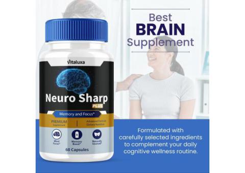 Neuro Sharp Brain Supplement For Improve Focus & Memory?