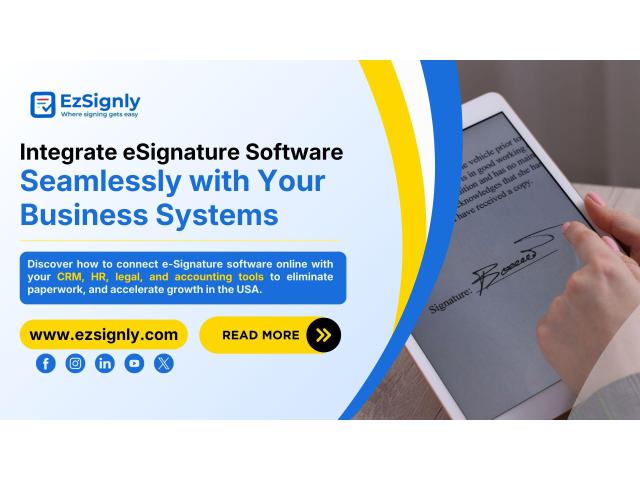 Are You Looking for eSignature Software - Book Free Demo with EzSignly