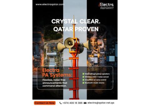 Public Address System in Qatar