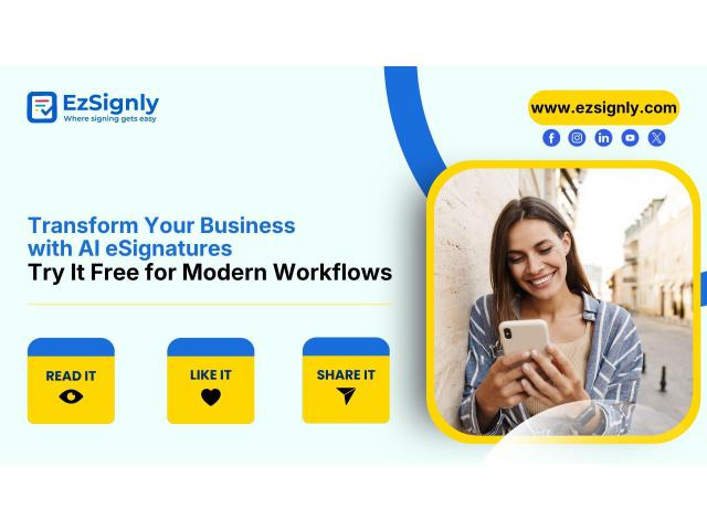 Trying to Scale Business with eSignatures? Get Free Trial Today