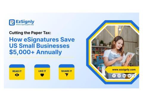 How eSignatures Help US Businesses Save More