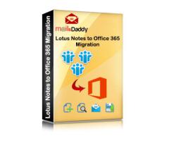MailsDaddy Lotus Notes to Office 365 Migration Tool