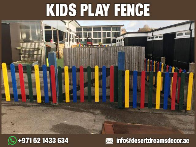 Kids Privacy Fences and Gates in Uae | Outdoor Wooden Fences Dubai.