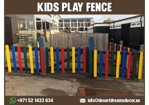 Kids Privacy Fences and Gates in Uae | Outdoor Wooden Fences Dubai.