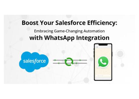 WhatsApp Business Salesforce Integration in India | 360 SMS App