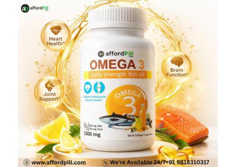 Omega 3 Daily Strength Capsule for Brain & Memory Boost