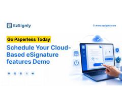 EzSignly Cloud-Based eSignature features