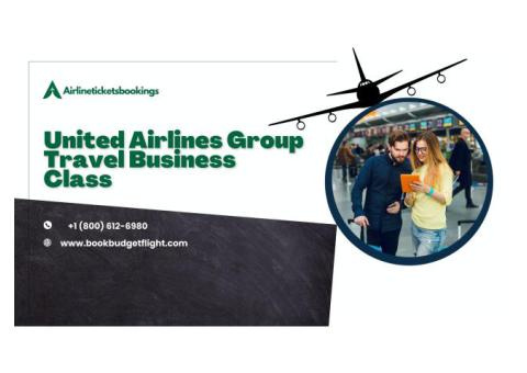 United Airlines Group Travel Business Class