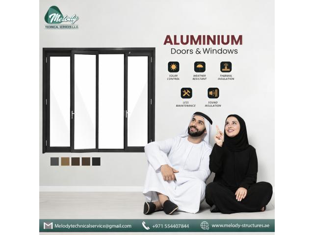 Aluminium Windows and Doors | Aluminium & Glass Work in Dubai
