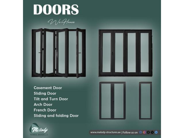 Aluminium Windows and Doors | Aluminium & Glass Work in Dubai