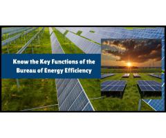 Know the Key Functions of the Bureau of Energy Efficiency