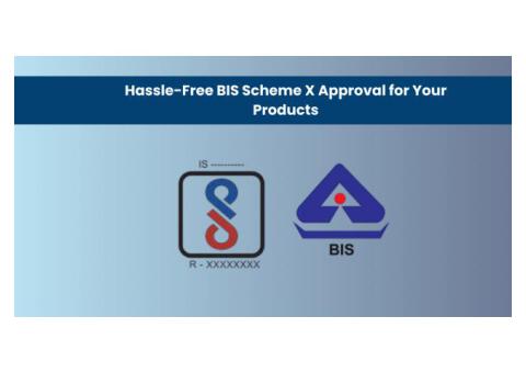 Hassle-Free BIS Scheme X Approval for Your Products