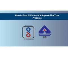 Hassle-Free BIS Scheme X Approval for Your Products