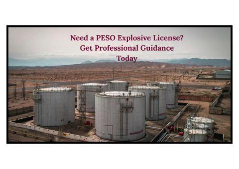 Need a PESO Explosive License? Get Professional Guidance Today