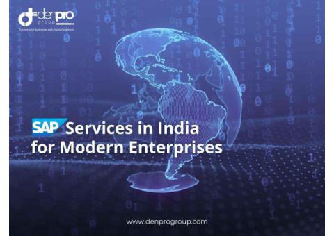 SAP Services in India: Transforming Enterprises with Denpro Group