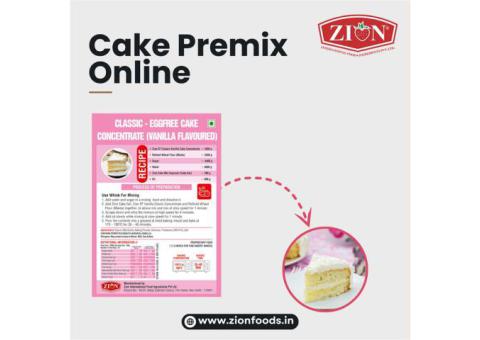 Buy Fresh & Premium Cake Premix Online – Fast Delivery