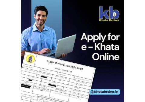 Apply for E Khata Online – Fast & Easy Process
