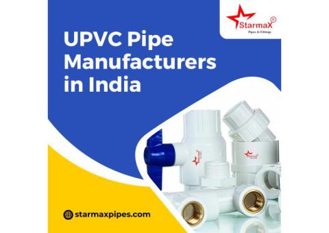 Best UPVC Pipe Manufacturers in India – Buy Now