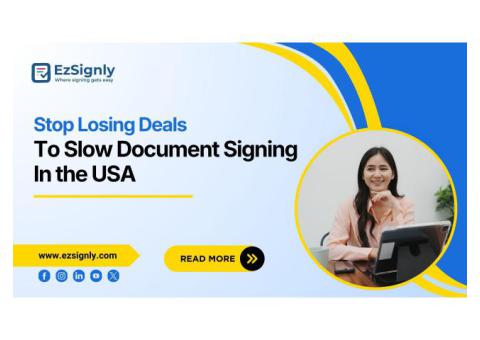 How to Speed Up Online Document Signing with ezsignly