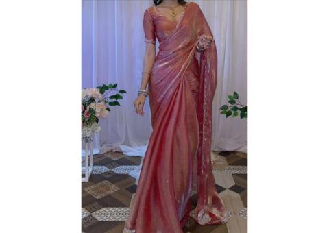 Where can I buy quality light pink sarees?