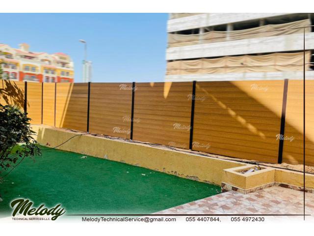 Fence Manufacturer and Suppliers in UAE | Wooden Fence | WPC Fence