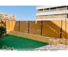 Fence Manufacturer and Suppliers in UAE | Wooden Fence | WPC Fence