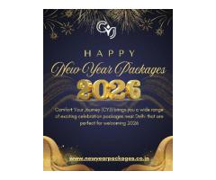 Unforgettable New Year Packages 2026 in India | Best Deals & Offers