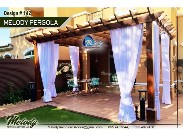 Wooden Pergola Manufacturer and Suppliers in Dubai, UAE
