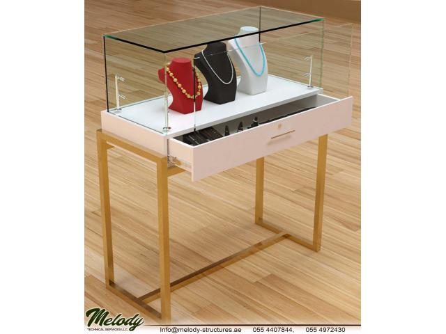 Rent a Display Showcase For Jewelry Events and Exhibition in UAE