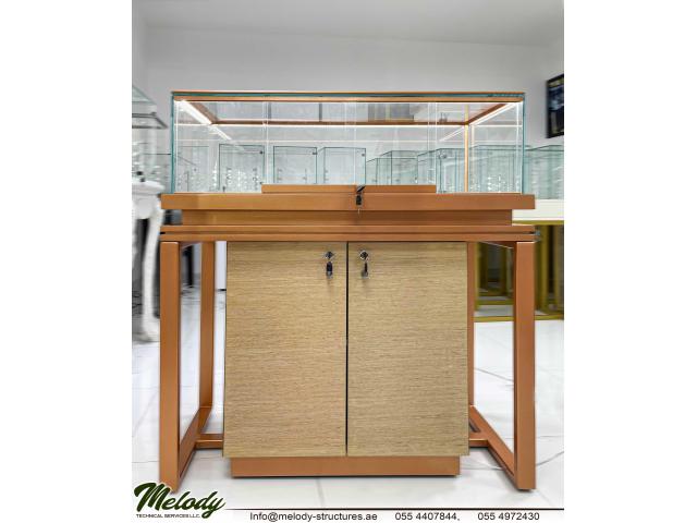 Rent a Display Showcase For Jewelry Events and Exhibition in UAE