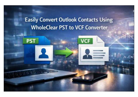 Smart PST to vCard Conversion Tool for Outlook Users