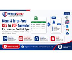 Clean & Error-Free CSV to VCF Converter for Universal Contact Sync