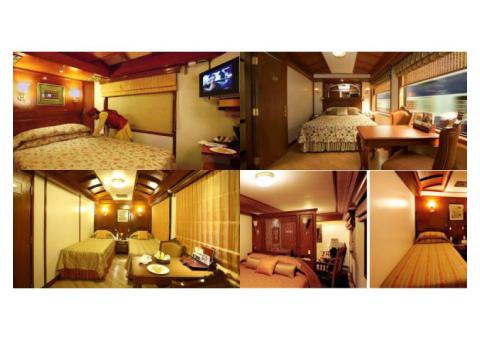 Experience Luxury on Wheels with Maharaja Express Cabins!