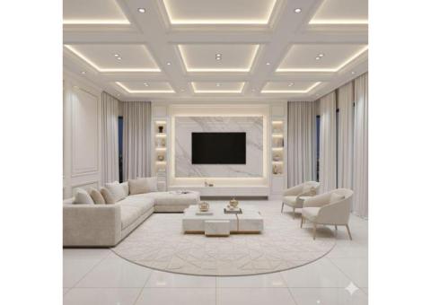 CUSTOM CEILING DESIGN MAKER IN DUBAI: 055-7274240