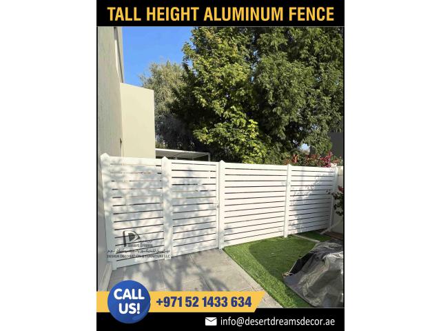 Aluminum Louver Fences Uae | Aluminum Slatted Fences Dubai.