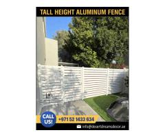 Aluminum Louver Fences Uae | Aluminum Slatted Fences Dubai.