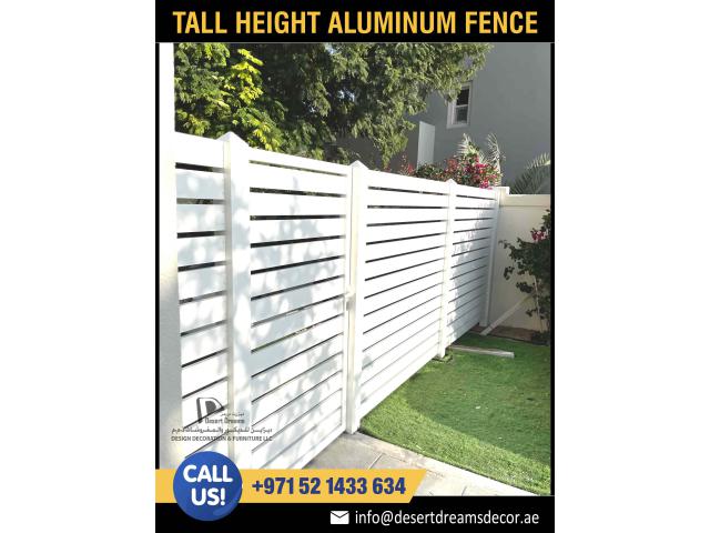 Aluminum Louver Fences Uae | Aluminum Slatted Fences Dubai.