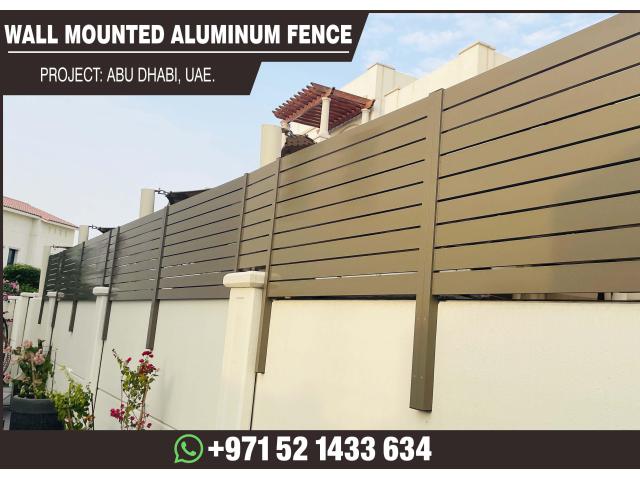 Aluminum Louver Fences Uae | Aluminum Slatted Fences Dubai.