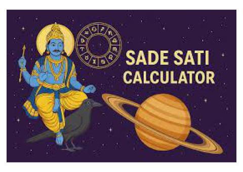 Sade Sati Calculator – Check Saturn Sade Sati Status Online
