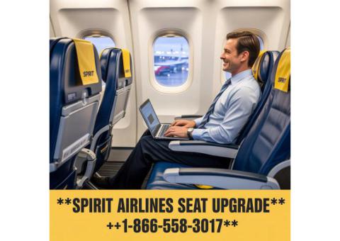 Spirit Airlines Seat Upgrade Guide for Comfort & Big Seats