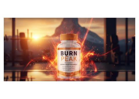 Burn Peak – Advanced Support for Healthy Weight Management