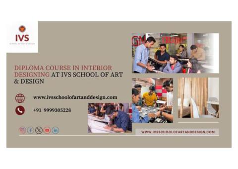 Diploma course in interior designing at IVS School of Art & Design