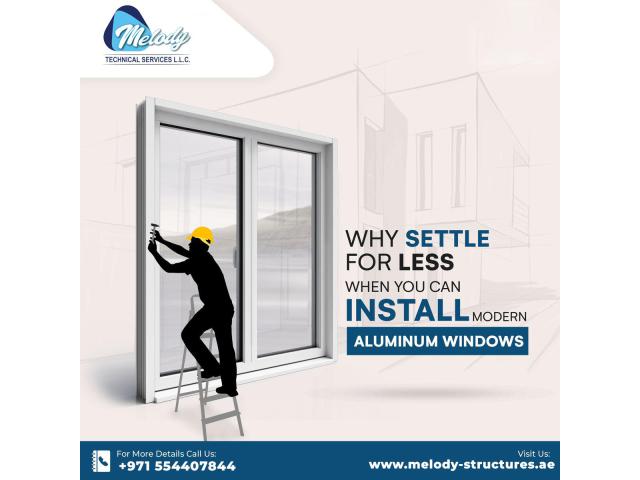 Aluminium Windows and Doors | Best Price in Dubai | Get Free Quote