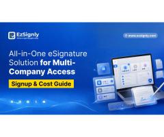 How Multi-Company Tenancy eSignature Works with EzSignly