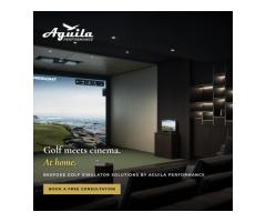 Aguila Performance | Premium Indoor Golf Simulators UAE