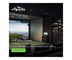 Aguila Performance | Premium Indoor Golf Simulators UAE