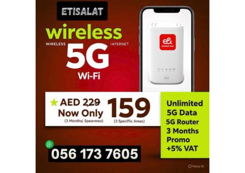 Home-wireless internet service Wi-Fi etisalat